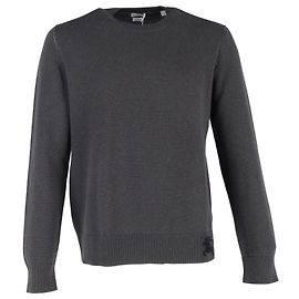 Burberry Reiter-Ritter Pullover aus grauer Kaschmirwolle Grau