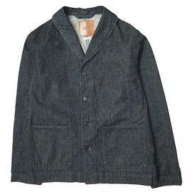 Autre Marque GIACCA IN DENIM DI COTONE FOLLOW Brilla per il gusto Blu