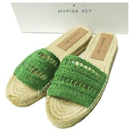 Autre Marque Sandales Espadrilles MARISA REY LLAFRANC Vert