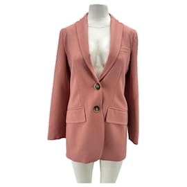 DMN Pink Wool Blazer Pink
