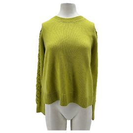 Autre Marque Suéter verde de cashmere Verde