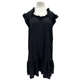 Isabel Marant Étoile Schwarzes Seidenkleid Schwarz