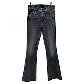 Mother Jeans gris acampanado Gris