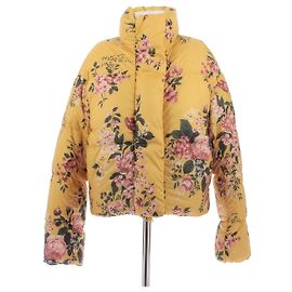 Canada Goose Doudoune jaune à fleurs réversible Yellow