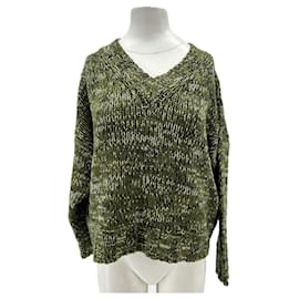 Autre Marque Grüner Pullover aus Kaschmir Grün