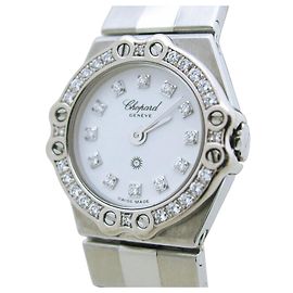 Chopard St. Moritz Damenuhr mit Diamantlünette Andere