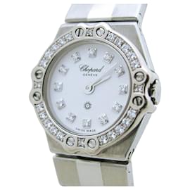 Reloj de dama Chopard St. Moritz con bisel de diamantes Otro
