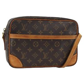 LOUIS VUITTON Bolsa de Ombro Monogram Trocadero 27 M51274 LV Auth ka3325 Monograma