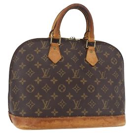 LOUIS VUITTON Bolsa de Mão Monogram Alma M51130 LV Auth AMZ386 Monograma