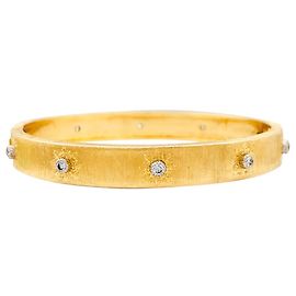 Bracciale Buccellati "Macri Classica", in due toni d'oro e diamanti. Altro
