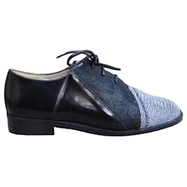 Autre Marque Derbies Accessoire Diffusion en cuir noir Noir