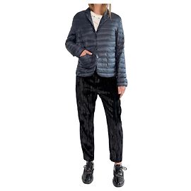 Moncler Leyla Jaqueta Acolchoada Azul Marinho Azul marinho