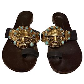 Giuseppe Zanotti Sandalen Gold hardware