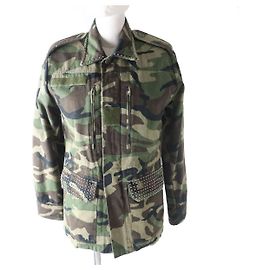 Yves Saint Laurent Giacca in shearling Saint Laurent 577759 Multicolore