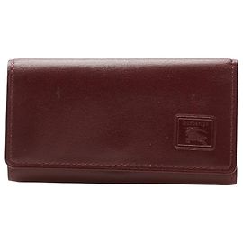 Burberry Leather Key Case Brown Other