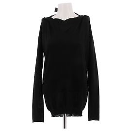 Prada Top noir manches longues Noir
