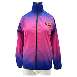 Autre Marque Rosa und blaue Gradientjacke Pink