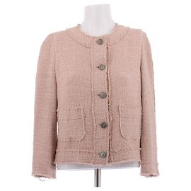 Dolce & Gabbana Tweedjacke Rosa Kurz Pink