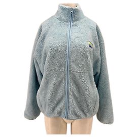 American Vintage Veste bleue à zip Blue