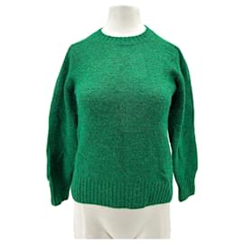 Soeur Grüner Pullover aus Polyester Größe 34 Grün