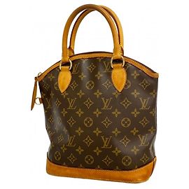 Bolsa Lockit Monogram Louis Vuitton Marrom