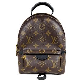 Sac à dos Palm Springs MINI Monogram Louis Vuitton Marron Monogramme