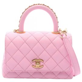Chanel Coco Handle XXS Sac à main 2-en-1 Rose