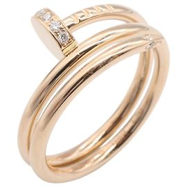 Anello Doppio Diamante Juste un Clou di Cartier D'oro Altro