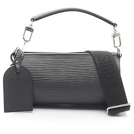 Louis Vuitton Soft Polochon PM XL 2-Way Handbag Black