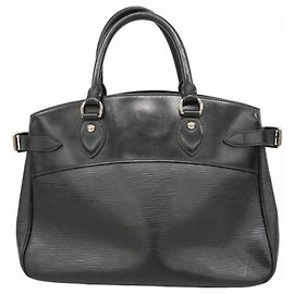Sac à main Passy Epi Louis Vuitton M59262 Noir Noir
