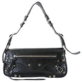 Borsa a spalla Le Cagole S di Balenciaga Nero
