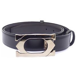 Cartier Standard Black Belt Black