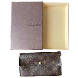 Louis Vuitton Monogram Brown Wallet Brown