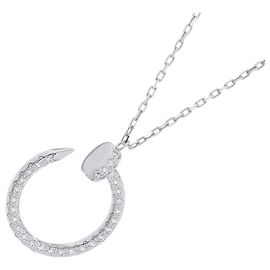 Colar Cartier Juste un Clou em ouro branco 18K com diamantes Outro