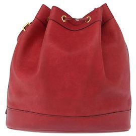 Sac seau Standy du marché Hermès Courchevel Rouge