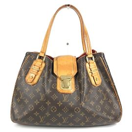 Sac Greet Monogram Louis Vuitton Marron Monogramme