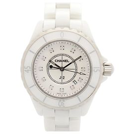 Chanel J12 12-Diamond Ceramic Watch for Women Other