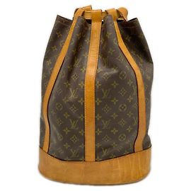 Louis Vuitton Monogram Shoulder Bag Brown Monogram