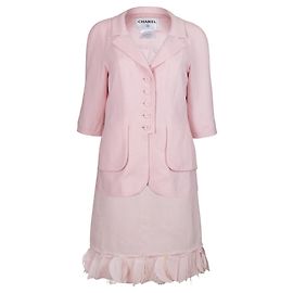 CHANEL Tweed Rose Garment - 103399 Pink
