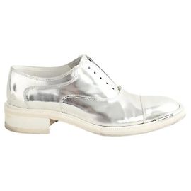 Barbara Bui Scarpe con lacci argentate Argento