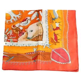 Hermès Orange square Orange