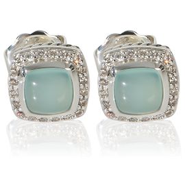 Pendientes Albion de plata esterlina, calcedonia y diamantes de David Yurman Otro