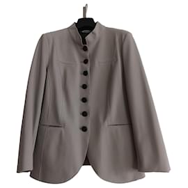 Autre Marque Grey Padded Blazer Polyamide Grey