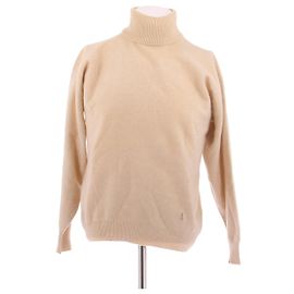 Yves Saint Laurent Suéter beige de cachemira Beige