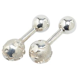 Tiffany & Co Tiffany&Co. Globe Motif SV925 Silver Cufflinks Silvery