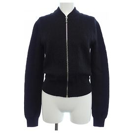 Blouson in misto cashmere Hermès 2E2201D3 Nero
