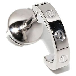 Orecchini Cartier Love Au750 Argento