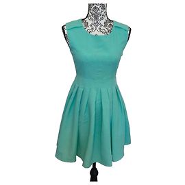 Robe patineuse turquoise Kate Spade Turquoise