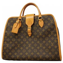 Louis Vuitton Monogram Rivoli Handbag Brown