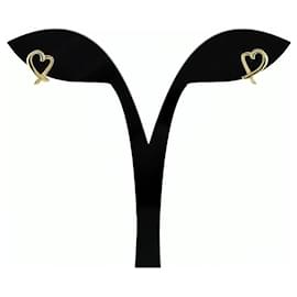 Orecchini Loving Heart in Oro Giallo di Tiffany & Co. Giallo